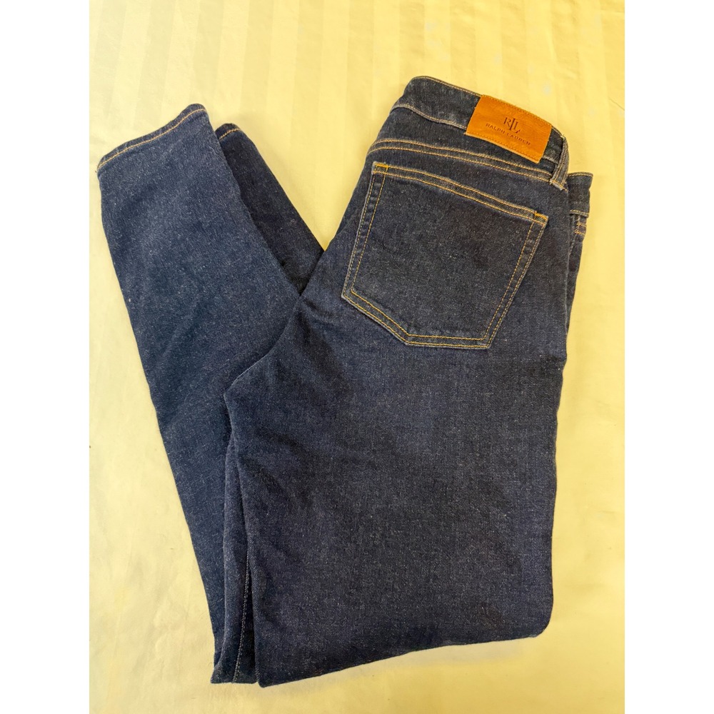 Lauren Ralph Lauren Black Label 4 Dark Wash Jeans Preppy Classic Quality